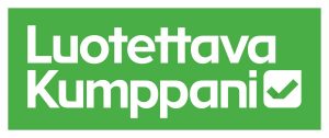 Luotettava kumppani-logo