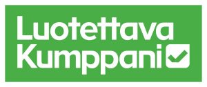 Luotettava kumppani-logo