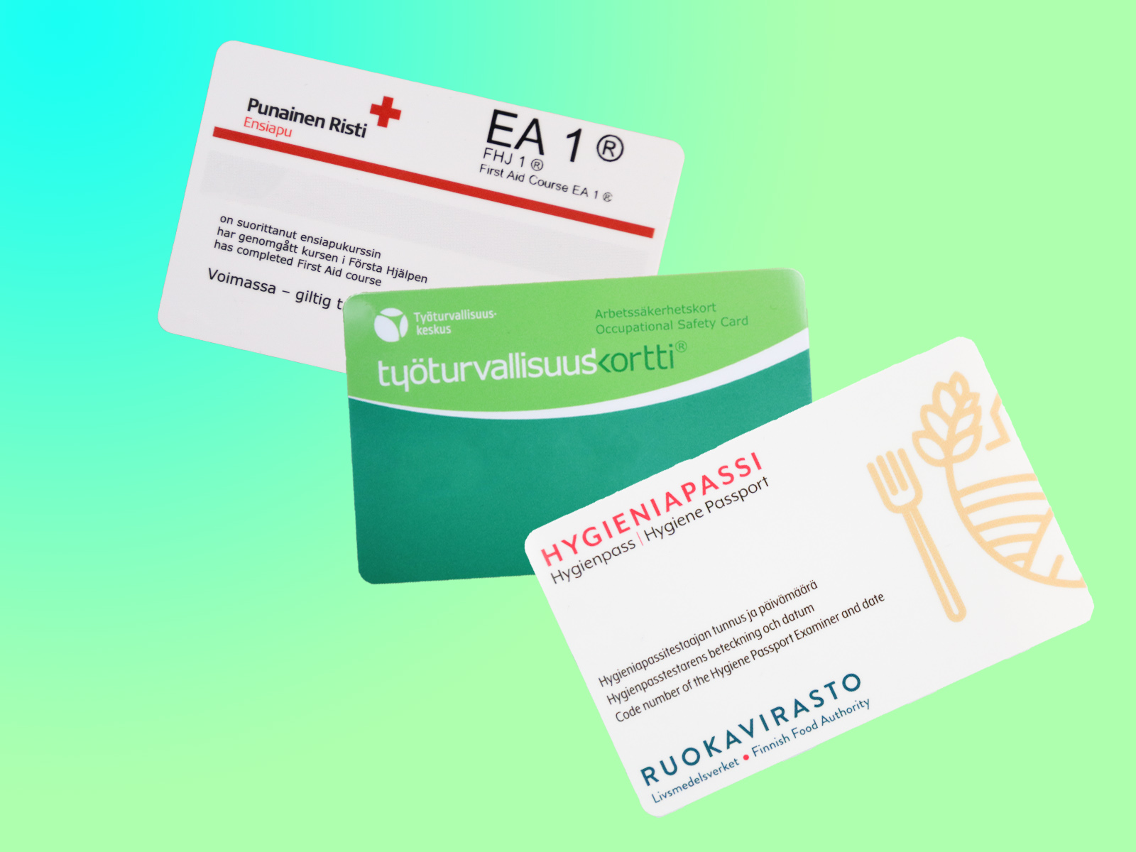Hygieniapassikoulutus ja hygieniapassitentti 16.5.2025