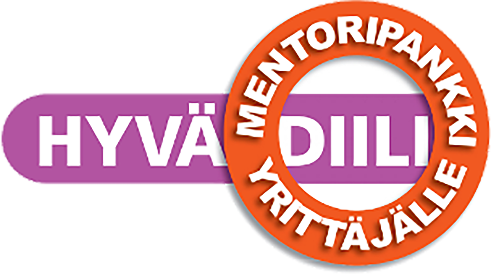 Mentorinpankin logokuva, jossa tekstit Hyvä Diili ja Mentoripankki yrittäjälle