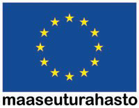 EU-lippu ja teksti Maaseuturahasto