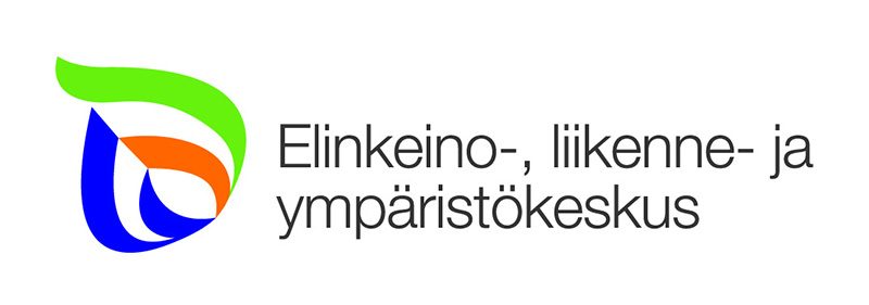 Tunnus ja teksti Elinkeino-, liikenne- ja ympäristökeskus