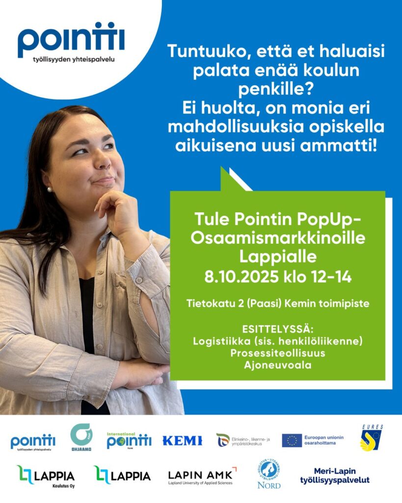 Pointin Pointin PopUp-osaamismarkkinat - lappia.fi