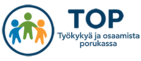 TOP- Työkykyä ja osaamista porukassa -logo
