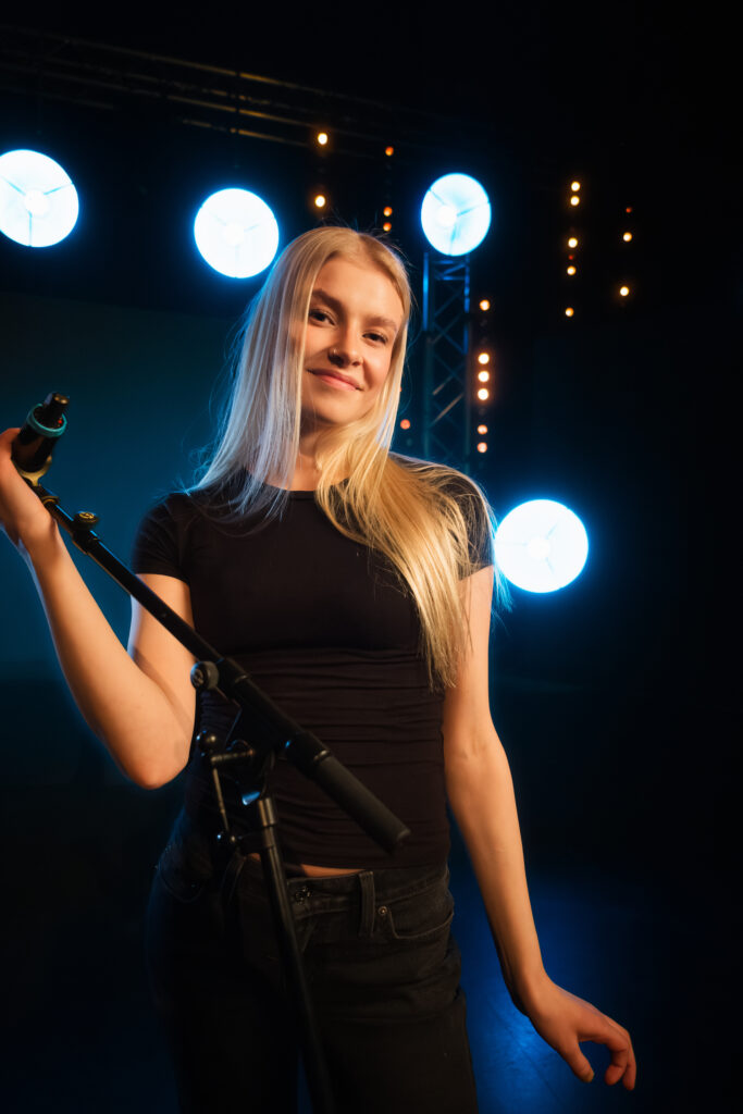 Musiikkialan opiskelija