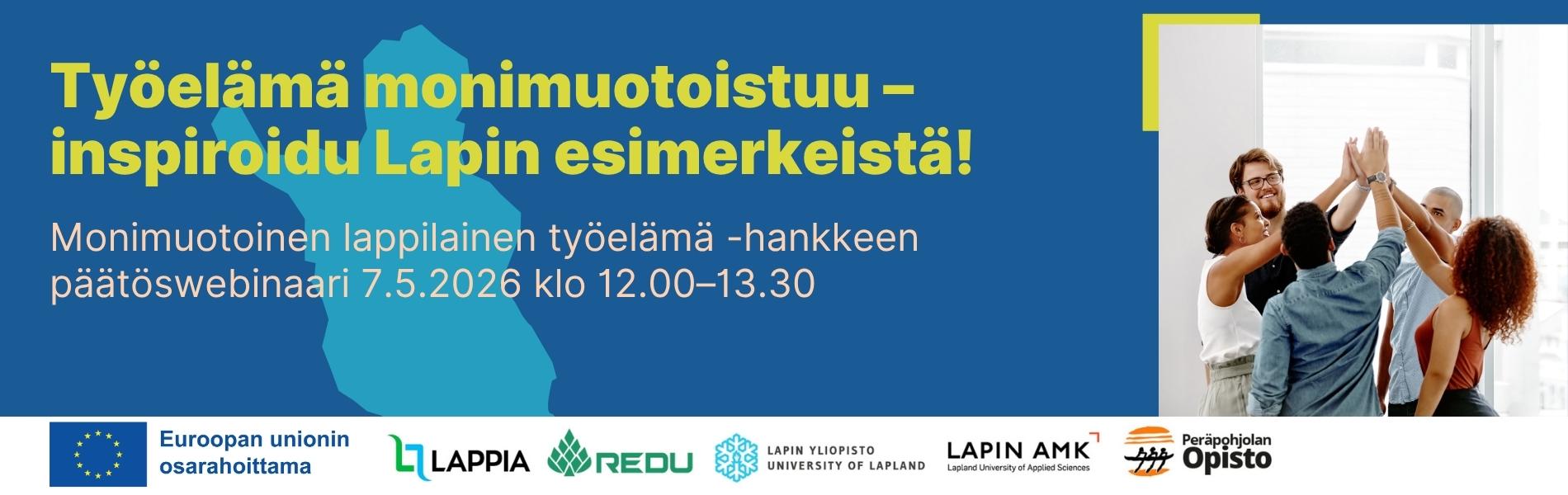 Monimuotoinen lappilainen työelämä päätöswebinaari bannerikuvake